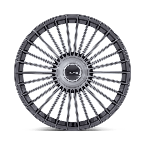Niche NC282 SERENE GLOSS TITANIUM BRUSHED Wheel - image 5