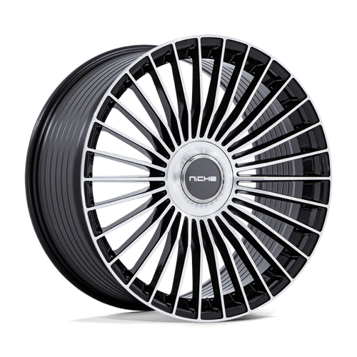 Niche NC282 SERENE GLOSS BLACK W/ MACHINED FACE Wheel - image 1