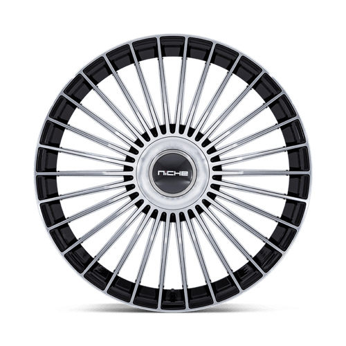 Niche NC282 SERENE GLOSS BLACK W/ MACHINED FACE Wheel - image 5