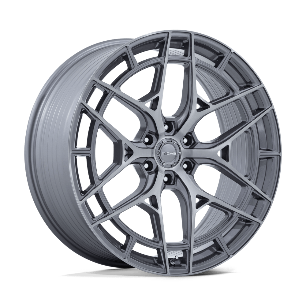 Niche NC284 ADRIA PLATINUM W/ BRUSHED FACE Wheel - image 2