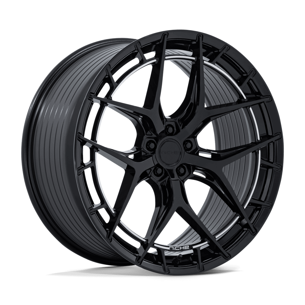 Niche NC286 RIVIERA GLOSS BLACK Wheel - image 2