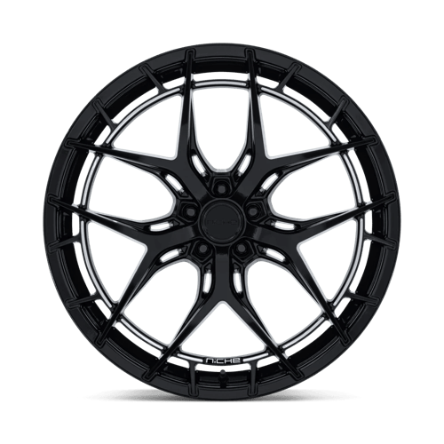 Niche NC286 RIVIERA GLOSS BLACK Wheel - image 4