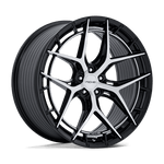 Load image into Gallery viewer, Niche NC286 RIVIERA GLOSS BLACK W/ MACHINED FACE Wheel - image 1

