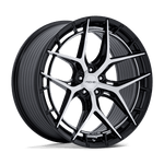 Load image into Gallery viewer, Niche NC286 RIVIERA GLOSS BLACK W/ MACHINED FACE Wheel - image 2
