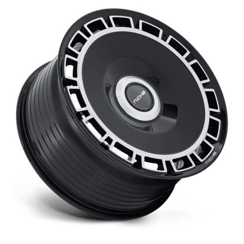 Niche NC287 VENICE GLOSS BLACK W/ MACHINED FACE Wheel - image 3