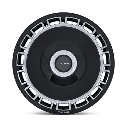 Niche NC287 VENICE GLOSS BLACK W/ MACHINED FACE Wheel - image 4