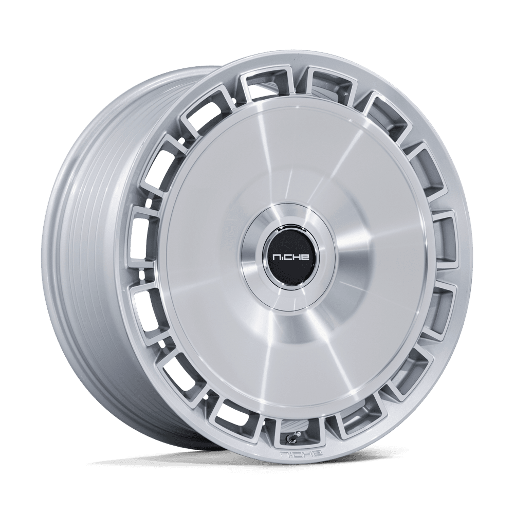 Niche NC287 VENICE GLOSS SILVER W/ MACHINED FACE Wheel - image 2