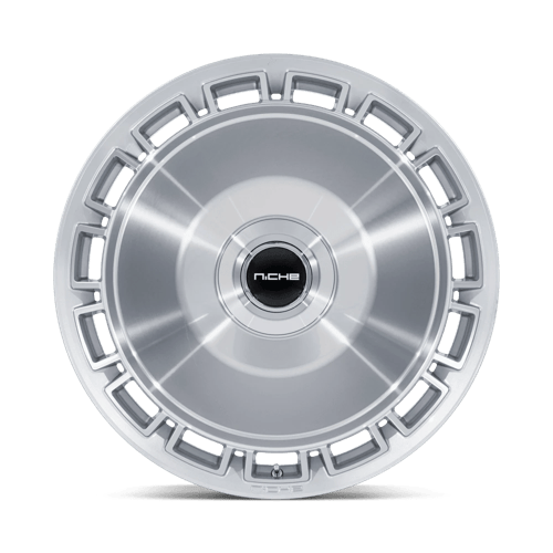 Niche NC287 VENICE GLOSS SILVER W/ MACHINED FACE Wheel - image 4