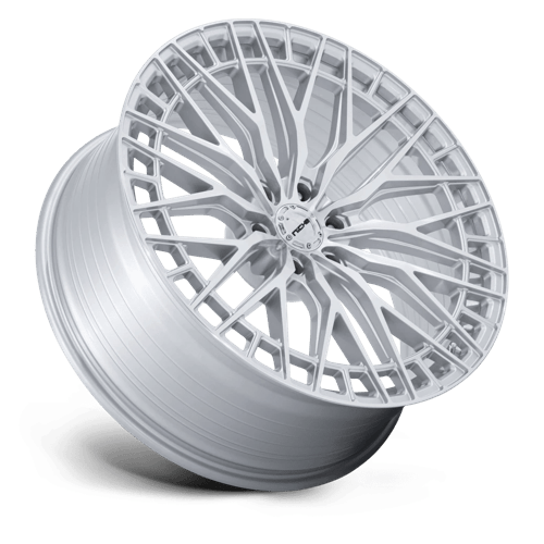 Niche NC288 GENOA GLOSS SILVER W/ MACHINED FACE Wheel - image 3