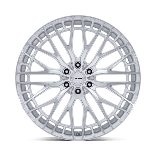 Niche NC288 GENOA GLOSS SILVER W/ MACHINED FACE Wheel - image 4