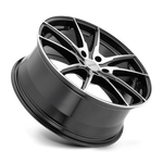 Load image into Gallery viewer, Petrol P0A GLOSS BLACK W/ MACH CUT FACE Wheel - image 3
