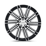 Load image into Gallery viewer, Petrol P1C GLOSS BLACK W/ MACH CUT FACE Wheel - image 4
