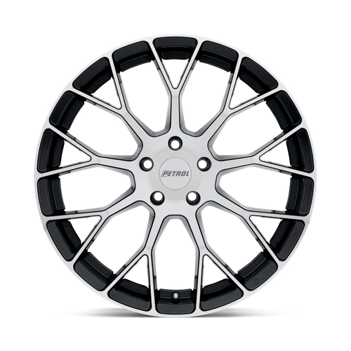Petrol P2B GLOSS BLACK W/ MACH CUT FACE Wheel - image 4