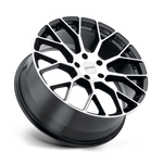 Load image into Gallery viewer, Petrol P2B GLOSS BLACK W/ MACH CUT FACE Wheel - image 3
