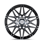 Load image into Gallery viewer, Petrol P3C GLOSS BLACK W/ MACH CUT FACE Wheel - image 4
