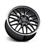 Load image into Gallery viewer, Petrol P4C GLOSS BLACK W/ MACH CUT LIP Wheel - image 3
