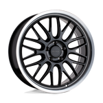 Load image into Gallery viewer, Petrol P4C GLOSS BLACK W/ MACH CUT LIP Wheel - image 2
