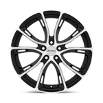 Load image into Gallery viewer, Petrol P5A GLOSS BLACK W/ MACH CUT FACE Wheel - image 4
