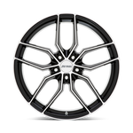 Load image into Gallery viewer, Petrol P5C GLOSS BLACK W/ MACH CUT FACE Wheel - image 4
