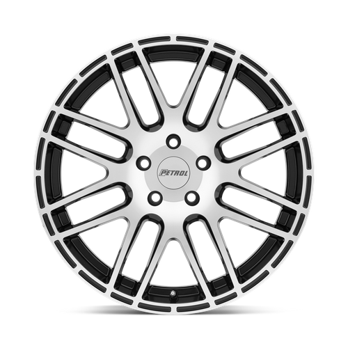 Petrol P6A GLOSS BLACK W/ MACH CUT FACE Wheel - image 4