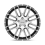 Load image into Gallery viewer, Petrol P6A GLOSS BLACK W/ MACH CUT FACE Wheel - image 4
