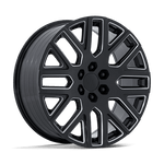 Load image into Gallery viewer, Performance Replicas PR231 GLOSS BLACK MILLED Wheel - image 1
