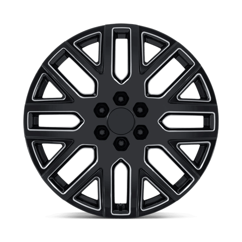 Performance Replicas PR231 GLOSS BLACK MILLED Wheel - image 4