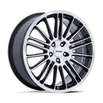 Load image into Gallery viewer, Petrol PE001 P1D GLOSS BLACK W/ MACHINED FACE Wheel - image 2
