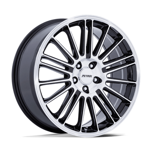 Petrol PE001 P1D GLOSS BLACK W/ MACHINED FACE Wheel - image 1