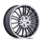 Load image into Gallery viewer, Petrol PE001 P1D GLOSS BLACK W/ MACHINED FACE Wheel - image 1

