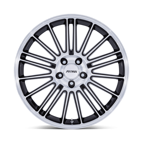 Petrol PE001 P1D GLOSS BLACK W/ MACHINED FACE Wheel - image 4