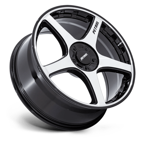 Petrol PE003 P2E GLOSS BLACK W/ MACHINED FACE Wheel - image 3