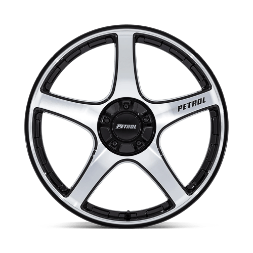 Petrol PE003 P2E GLOSS BLACK W/ MACHINED FACE Wheel - image 4