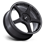 Load image into Gallery viewer, Petrol PE003 P2E GLOSS BLACK W/ MACHINED LIP Wheel - image 3
