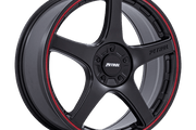 Petrol PE003 P2E MATTE BLACK W/ RED LIP Wheel - image 1