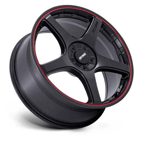 Petrol PE003 P2E MATTE BLACK W/ RED LIP Wheel - image 3