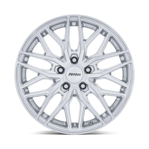 Petrol PE004 P3E MACHINED BRUSHED GLOSS SILVER Wheel - image 4