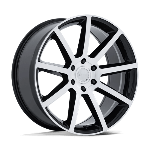 Petrol PE007 P6E GLOSS BLACK W/ MACHINED FACE Wheel - image 1