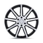 Load image into Gallery viewer, Petrol PE007 P6E GLOSS BLACK W/ MACHINED FACE Wheel - image 4
