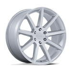 Load image into Gallery viewer, Petrol PE007 P6E GLOSS SILVER W/ MACHINED FACE Wheel - image 1
