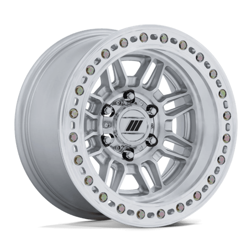 Pro Comp Alloys PA208 EQUALIZER BL GLOSS SILVER W/ MACHINED FACE Wheel - image 1