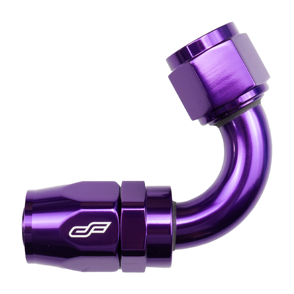 -16 AN 120 Degree Female Aluminum Hose End Fitting