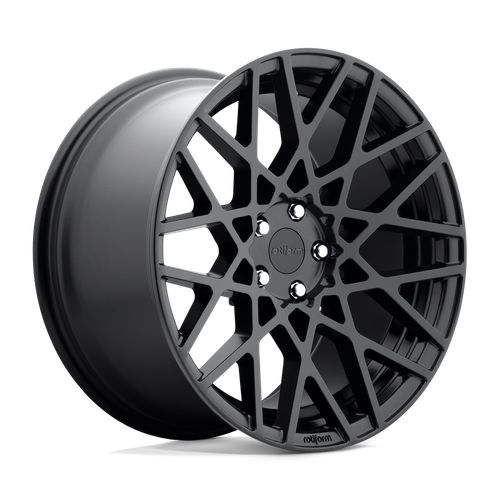 Rotiform r112 blq matte black wheel   image 2