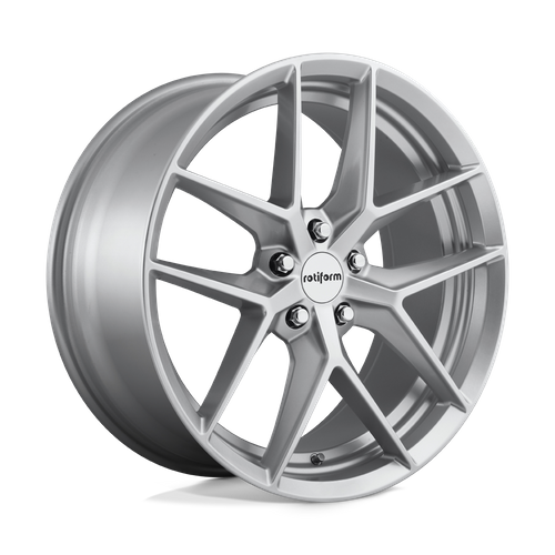 Rotiform r133 flg gloss silver wheel   image 2