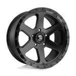 Load image into Gallery viewer, Fuel D589 RIPPER MATTE BLACK GLOSS BLACK LIP Wheel - image 2
