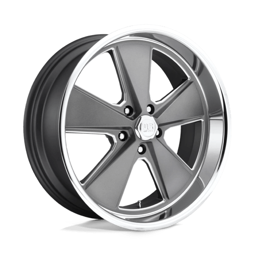 US Mags U120 ROADSTER MATTE GUN METAL MACHINED Wheel - image 1