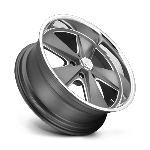 US Mags U120 ROADSTER MATTE GUN METAL MACHINED Wheel - image 3