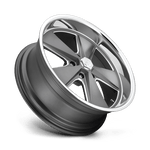 Load image into Gallery viewer, US Mags U120 ROADSTER MATTE GUN METAL MACHINED Wheel - image 3

