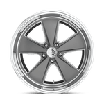 Load image into Gallery viewer, US Mags U120 ROADSTER MATTE GUN METAL MACHINED Wheel - image 4
