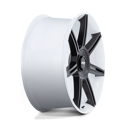 Rotiform FRA GLOSS WHITE W/ M-BLACK SPOKES Wheel - image 4